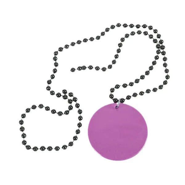 Creative Mardi Gras Medallion Bead Necklace - Creative Mardi Gras Medallion Bead Necklace - Image 14 of 17