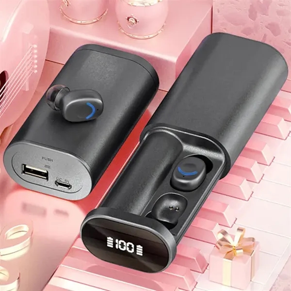 Cylinder-shaped Wireless Earphones - Cylinder-shaped Wireless Earphones - Image 1 of 5