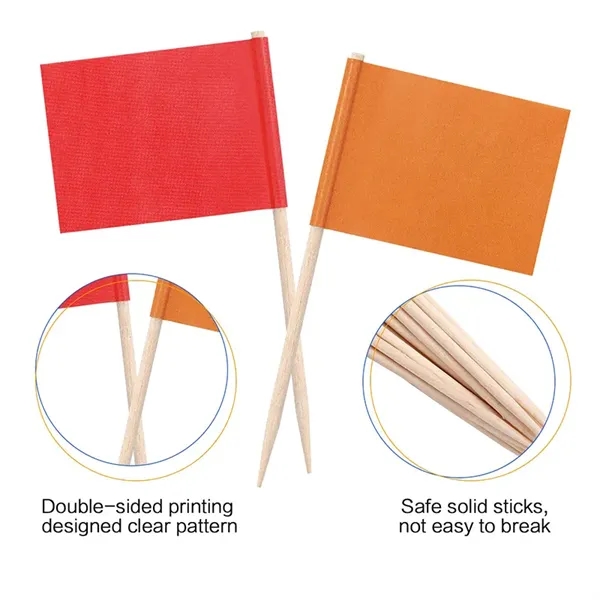 Colorful Toothpick Flags - Colorful Toothpick Flags - Image 1 of 5