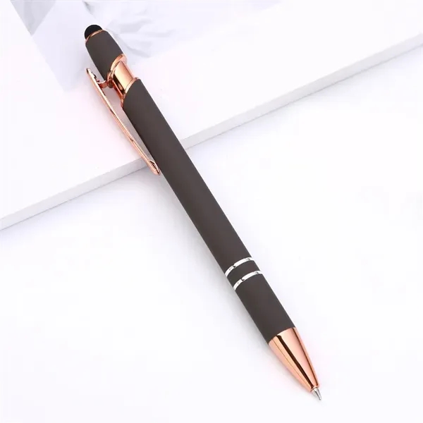 Ellipse Rose Gold Pen with Stylus - Ellipse Rose Gold Pen with Stylus - Image 1 of 10