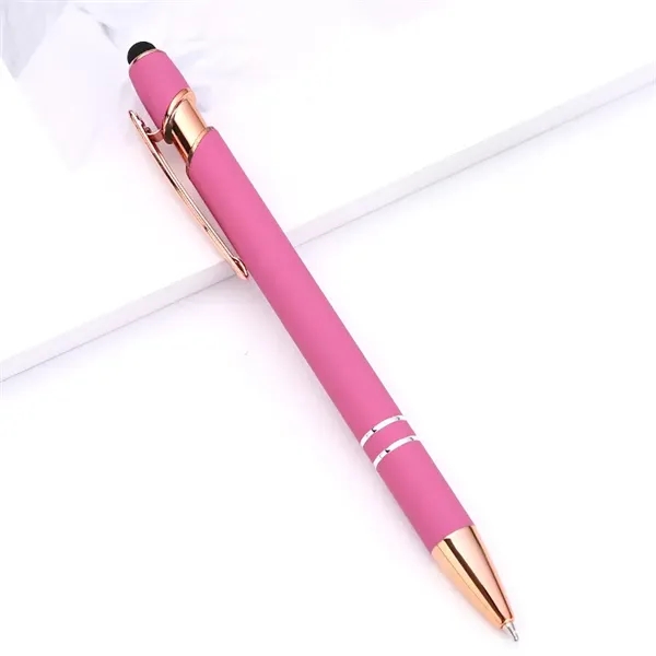 Ellipse Rose Gold Pen with Stylus - Ellipse Rose Gold Pen with Stylus - Image 7 of 10