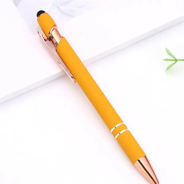 Ellipse Rose Gold Pen with Stylus - Ellipse Rose Gold Pen with Stylus - Image 8 of 10