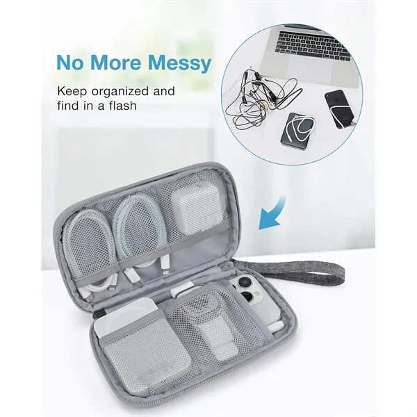 Tech Electronic Organizer Travel Case for Charger - Tech Electronic Organizer Travel Case for Charger - Image 3 of 3