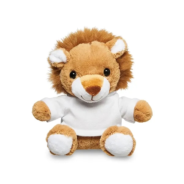 7" Plush Lion With T-Shirt - 7" Plush Lion With T-Shirt - Image 10 of 44