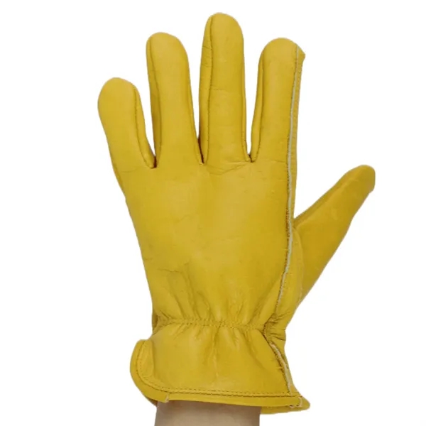 Leather Outdoor Work Gloves - Heat Resistant and Insulated - Leather Outdoor Work Gloves - Heat Resistant and Insulated - Image 3 of 5