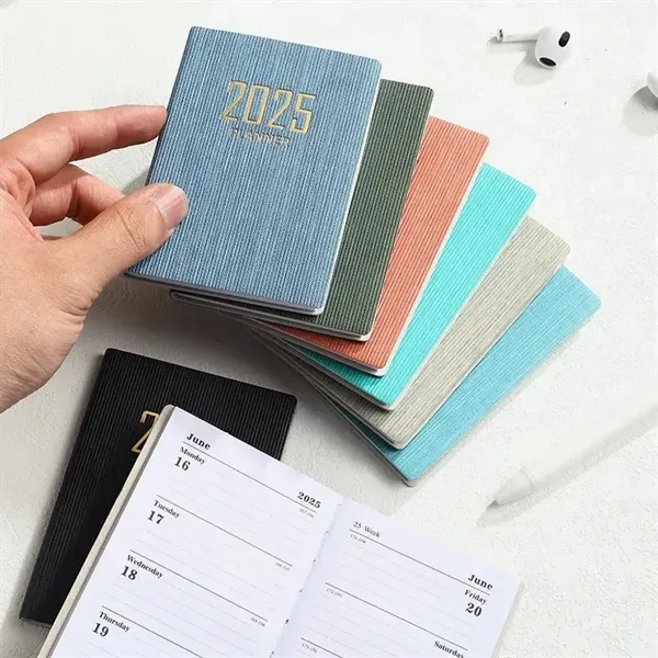 2025 Mini Portable Agenda Book Diary Daily Pocket Planner - 2025 Mini Portable Agenda Book Diary Daily Pocket Planner - Image 7 of 7