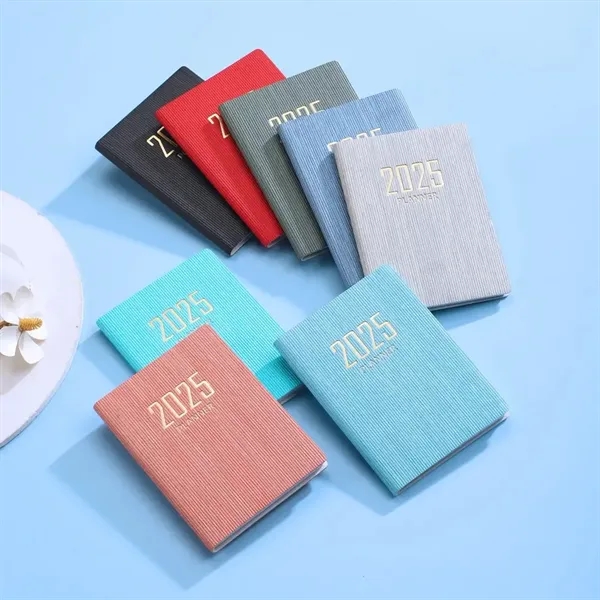2025 Mini Portable Agenda Book Diary Daily Pocket Planner - 2025 Mini Portable Agenda Book Diary Daily Pocket Planner - Image 1 of 7