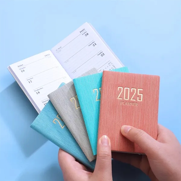 2025 Mini Portable Agenda Book Diary Daily Pocket Planner - 2025 Mini Portable Agenda Book Diary Daily Pocket Planner - Image 4 of 7