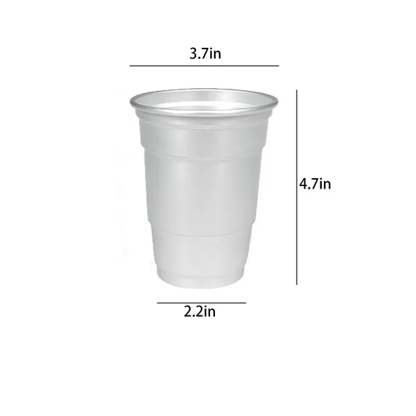 16oz. Recyclable Aluminum Beer Cups for Parties and Outdoors - 16oz. Recyclable Aluminum Beer Cups for Parties and Outdoors - Image 1 of 3