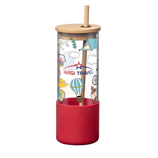 Shanti Borosilicate Tumbler - 17oz - Shanti Borosilicate Tumbler - 17oz - Image 3 of 14