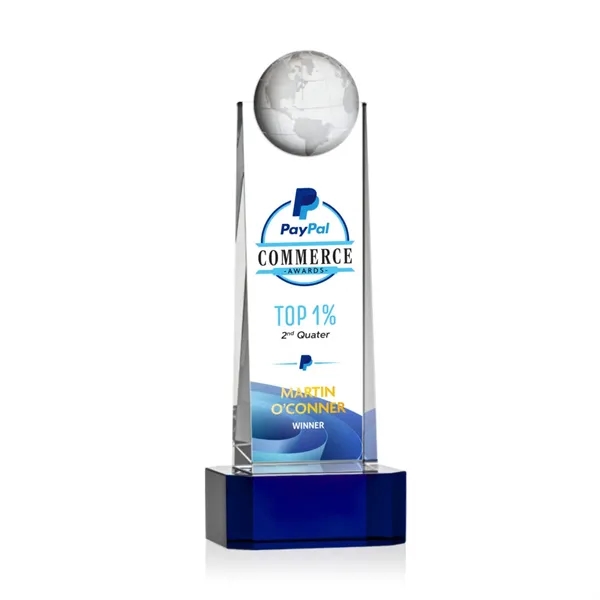 Sherbourne Globe VividPrint™ Award - Blue