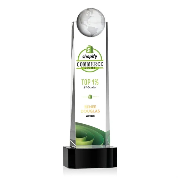 Sherbourne Globe VividPrint™ Award - Black