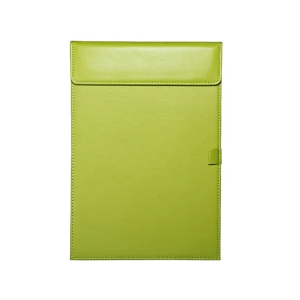 A4 PU Leather Magnetic Clipboard w/Clip and Pen Loop - A4 PU Leather Magnetic Clipboard w/Clip and Pen Loop - Image 5 of 5