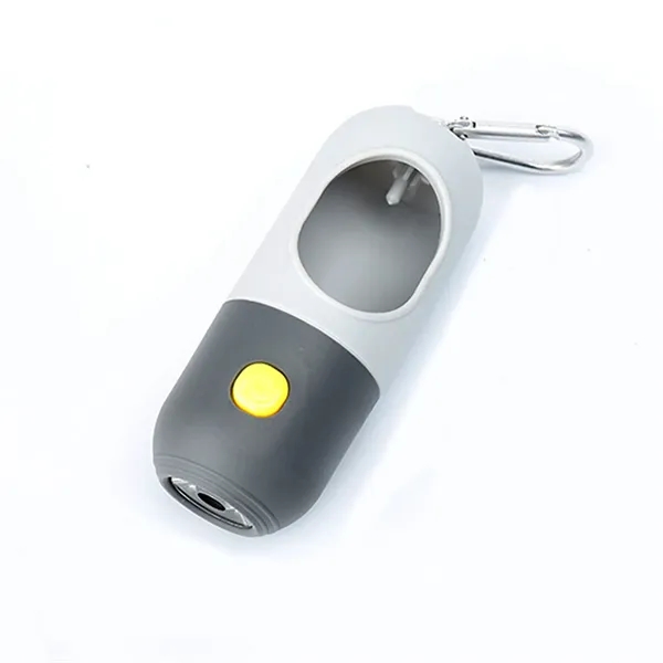 1.7"x4.3" Poop Bag Dispenser With LED Flashlight - 1.7"x4.3" Poop Bag Dispenser With LED Flashlight - Image 2 of 6