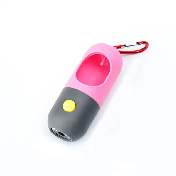 1.7"x4.3" Poop Bag Dispenser With LED Flashlight - 1.7"x4.3" Poop Bag Dispenser With LED Flashlight - Image 4 of 6