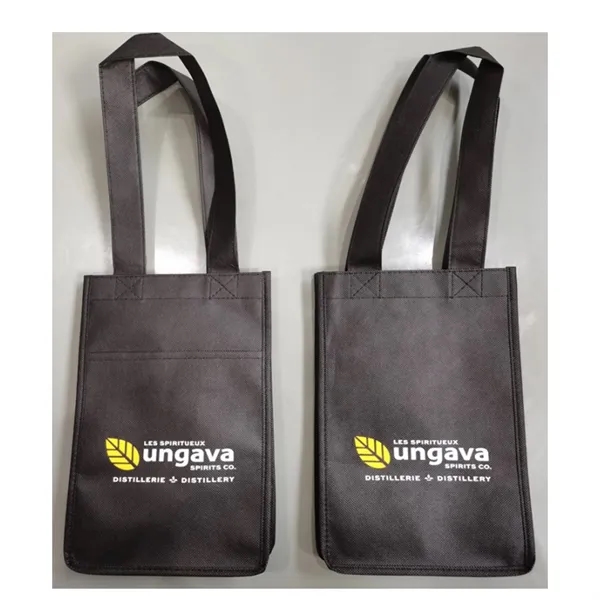 Non-woven Wine Tote Bag -4 Bottle - Non-woven Wine Tote Bag -4 Bottle - Image 1 of 2