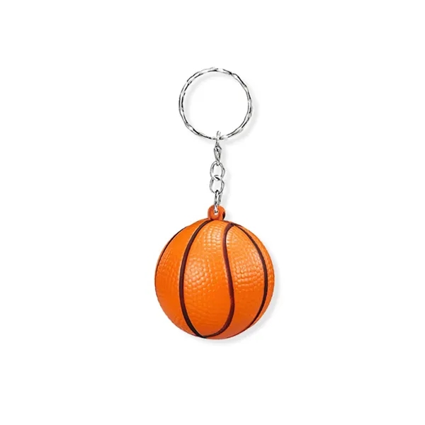 Custom keychain stress reliever ball - Custom keychain stress reliever ball - Image 2 of 8