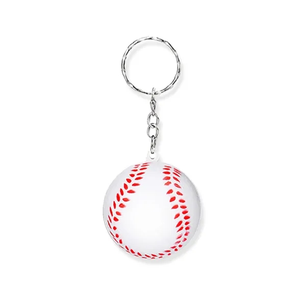 Custom keychain stress reliever ball - Custom keychain stress reliever ball - Image 6 of 8