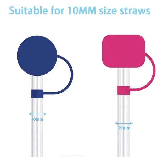 Custom Logo Silicone Straw Cap Promotional Gifts - Custom Logo Silicone Straw Cap Promotional Gifts - Image 1 of 1