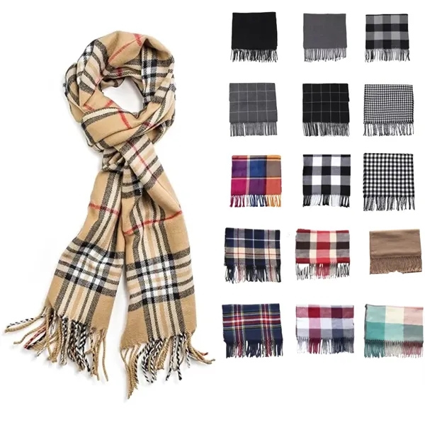 Classic Cashmere Winter Scarf - Classic Cashmere Winter Scarf - Image 0 of 10