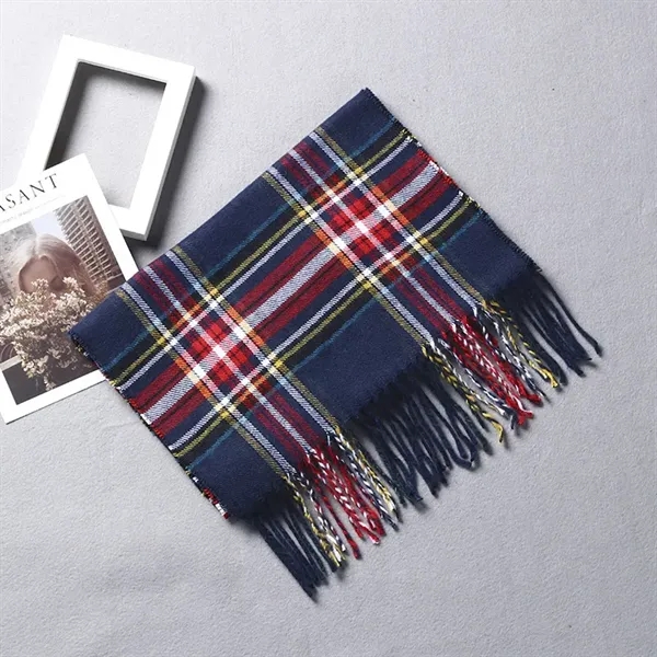 Classic Cashmere Winter Scarf - Classic Cashmere Winter Scarf - Image 8 of 10