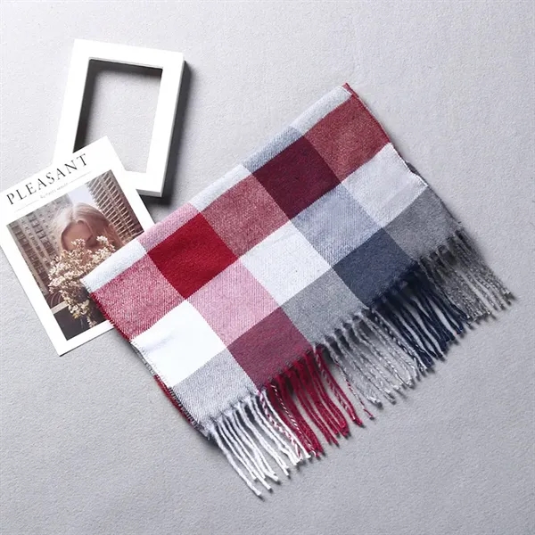 Classic Cashmere Winter Scarf - Classic Cashmere Winter Scarf - Image 10 of 10