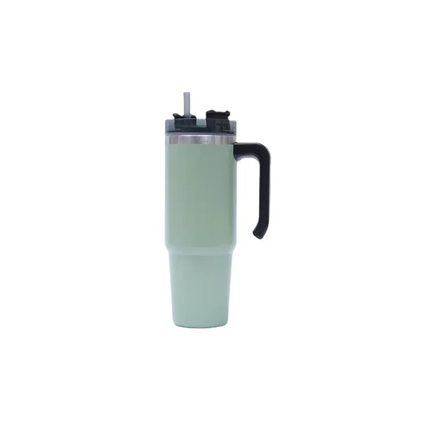 20 oz Tumbler with Handle and Straw Lid - 20 oz Tumbler with Handle and Straw Lid - Image 3 of 6