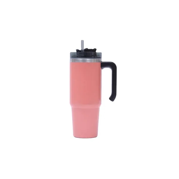 20 oz Tumbler with Handle and Straw Lid - 20 oz Tumbler with Handle and Straw Lid - Image 6 of 6