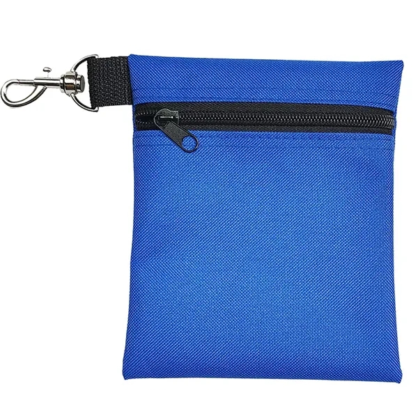 Professional Zipper Golf Tee/Ball Pouch Bag - Professional Zipper Golf Tee/Ball Pouch Bag - Image 3 of 5