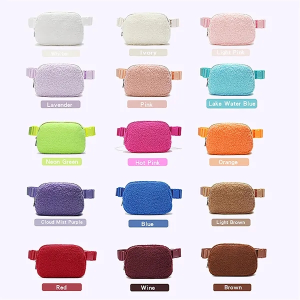 Sherpa Fleece Belt Bag - Sherpa Fleece Belt Bag - Image 4 of 4