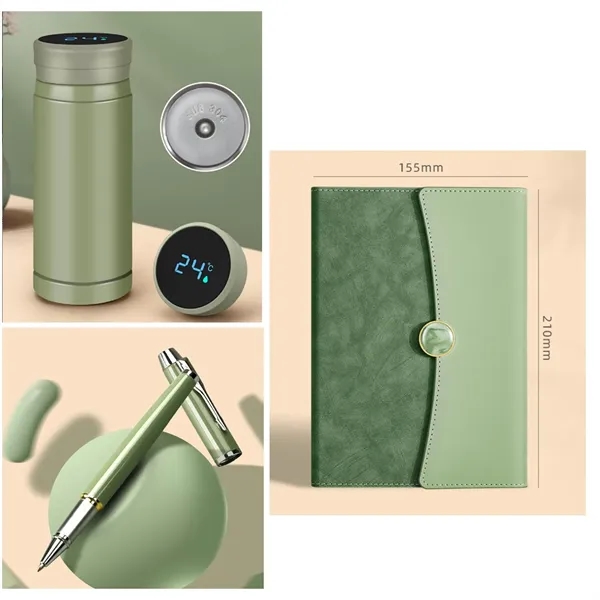 3pcs High End Business Gift Set Notebook/Pen/Tumbler - 3pcs High End Business Gift Set Notebook/Pen/Tumbler - Image 1 of 4