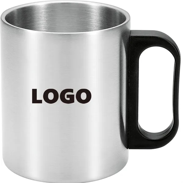 10 OZ Stainless Steel Double Mug - 10 OZ Stainless Steel Double Mug - Image 0 of 2