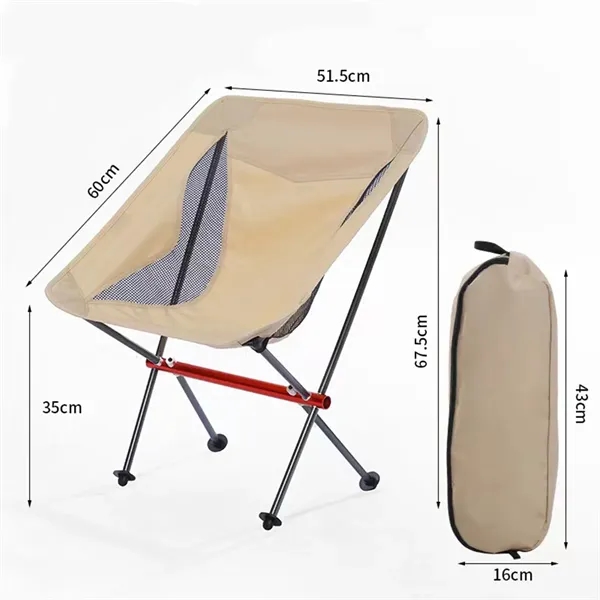 Portable Aluminum Alloy Outdoor Recliner - Portable Aluminum Alloy Outdoor Recliner - Image 1 of 4