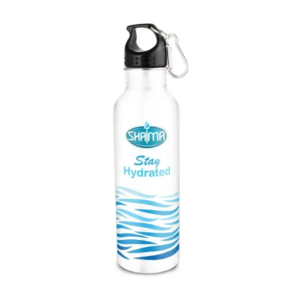 Wide Mouth Flair Bottle with Carabiner - 25oz - Wide Mouth Flair Bottle with Carabiner - 25oz - Image 1 of 12