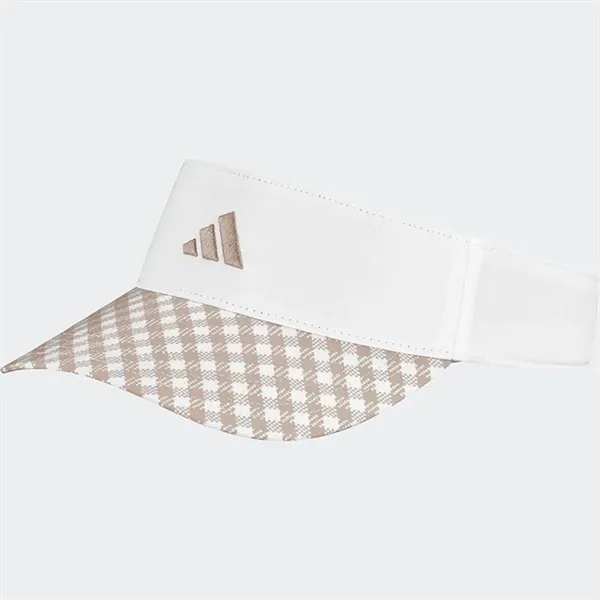 Adidas Ladies Tour Gingham Visor - Adidas Ladies Tour Gingham Visor - Image 1 of 2