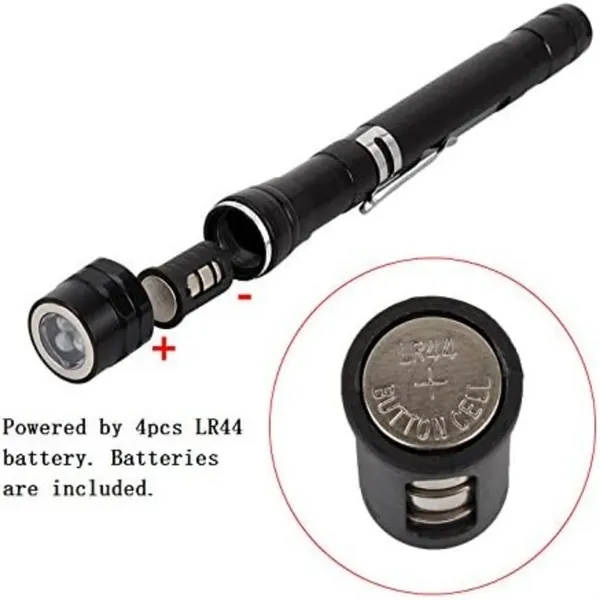 LED Magnetic Pickup Tool - LED Magnetic Pickup Tool - Image 2 of 6