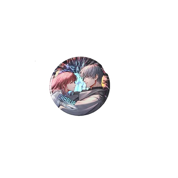 Custom Cartoon Tin Badge Alloy Anime Pin - Custom Cartoon Tin Badge Alloy Anime Pin - Image 2 of 2