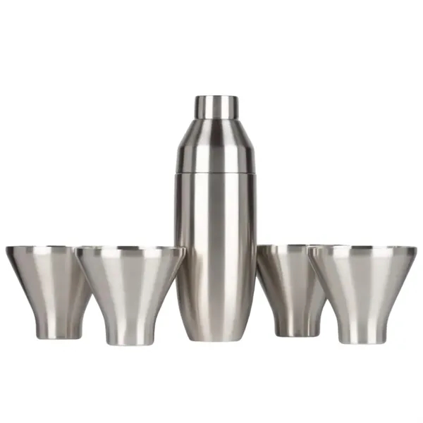 Insulated Cocktail Shaker and Martini Tumbler  Set - Insulated Cocktail Shaker and Martini Tumbler  Set - Image 3 of 10