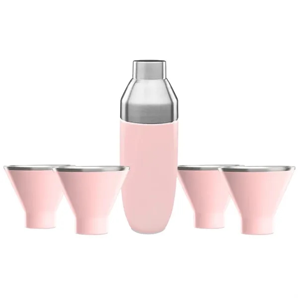 Insulated Cocktail Shaker and Martini Tumbler  Set - Insulated Cocktail Shaker and Martini Tumbler  Set - Image 4 of 10