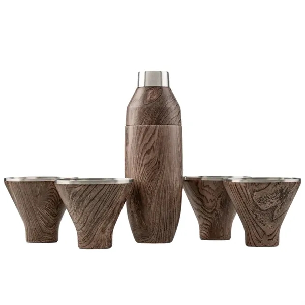 Insulated Cocktail Shaker and Martini Tumbler  Set - Insulated Cocktail Shaker and Martini Tumbler  Set - Image 7 of 10
