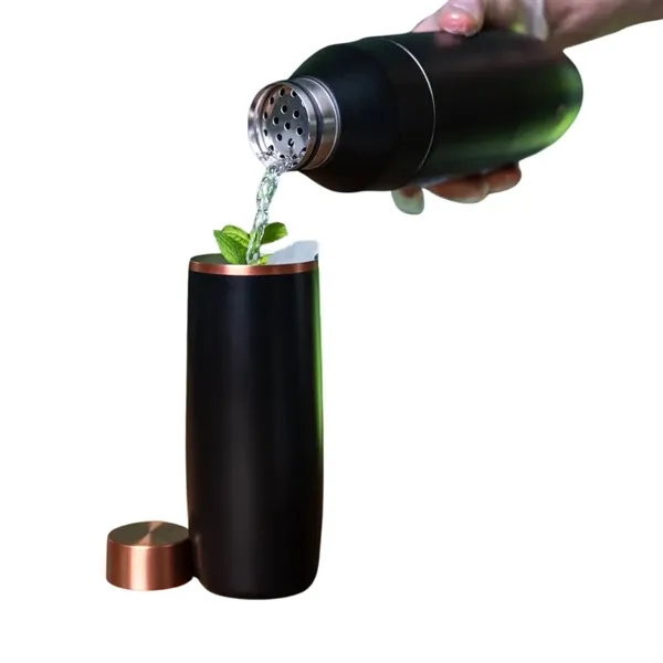 22oz. Double Wall Insulated Cocktail Shaker - 22oz. Double Wall Insulated Cocktail Shaker - Image 10 of 10