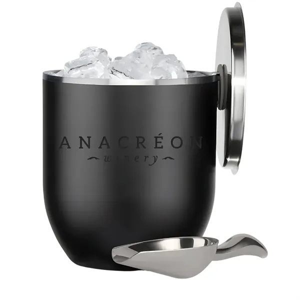 3L Insulated Ice Bucket with Lid and Scoop - 3L Insulated Ice Bucket with Lid and Scoop - Image 0 of 7