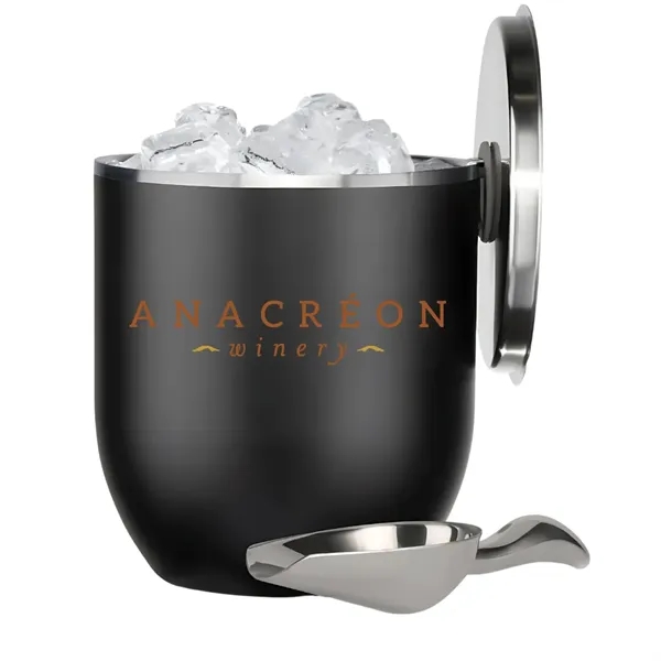 3L Insulated Ice Bucket with Lid and Scoop - 3L Insulated Ice Bucket with Lid and Scoop - Image 1 of 7
