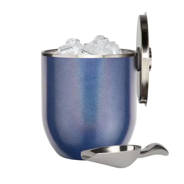 3L Insulated Ice Bucket with Lid and Scoop - 3L Insulated Ice Bucket with Lid and Scoop - Image 3 of 7