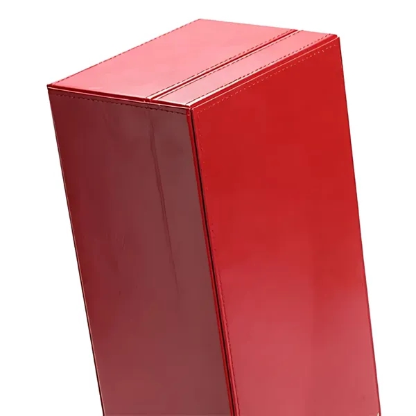 1-Bottle Premium PU Leather Wine Gift Box - 1-Bottle Premium PU Leather Wine Gift Box - Image 5 of 7