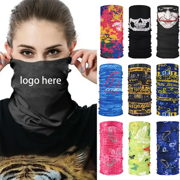 Seamless Bandana Head Buffs Face Mask - Seamless Bandana Head Buffs Face Mask - Image 0 of 2