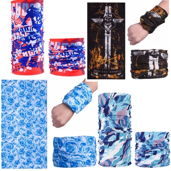 Seamless Bandana Head Buffs Face Mask - Seamless Bandana Head Buffs Face Mask - Image 2 of 2