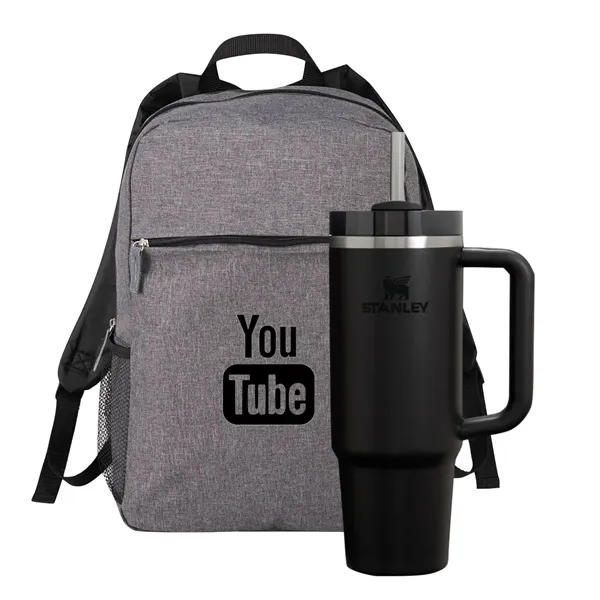 Stanley 30 oz Tumbler with Backpack- Low Minimum - Stanley 30 oz Tumbler with Backpack- Low Minimum - Image 1 of 8