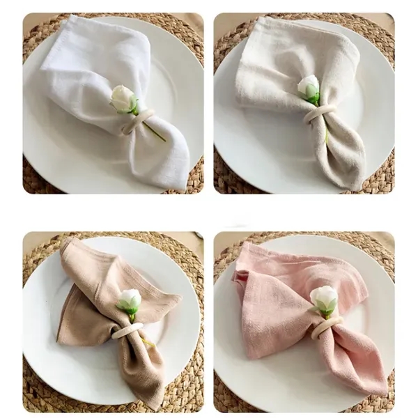 Square Hotel Napkin Cloth Plain Tea Towels - Square Hotel Napkin Cloth Plain Tea Towels - Image 15 of 16