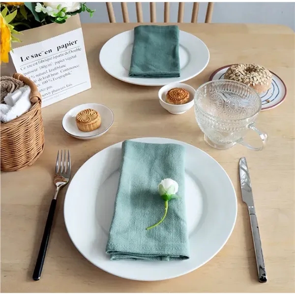 Square Hotel Napkin Cloth Plain Tea Towels - Square Hotel Napkin Cloth Plain Tea Towels - Image 12 of 16